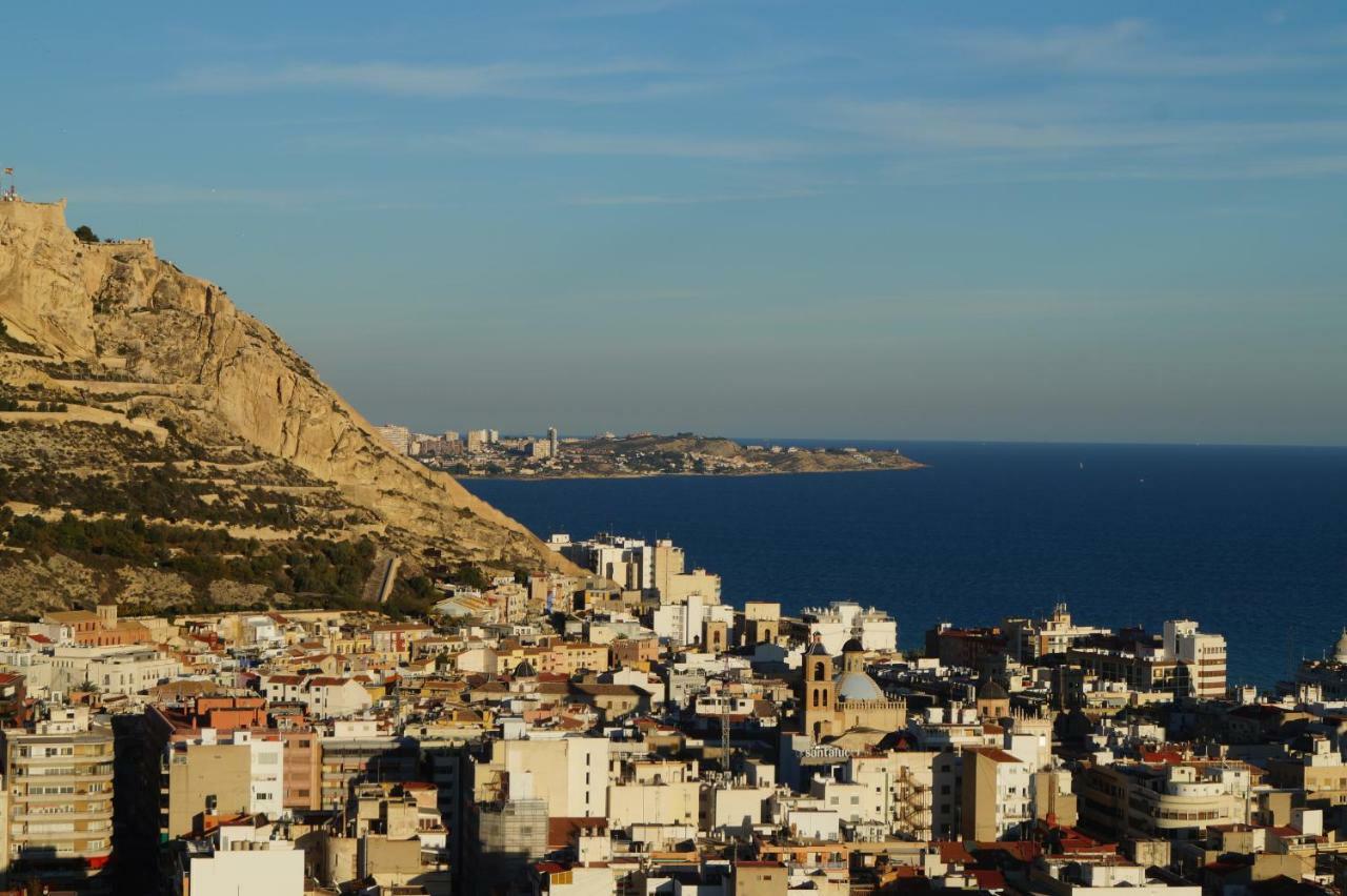 Charming Downtown Skyscrapper Lejlighed Alicante Eksteriør billede